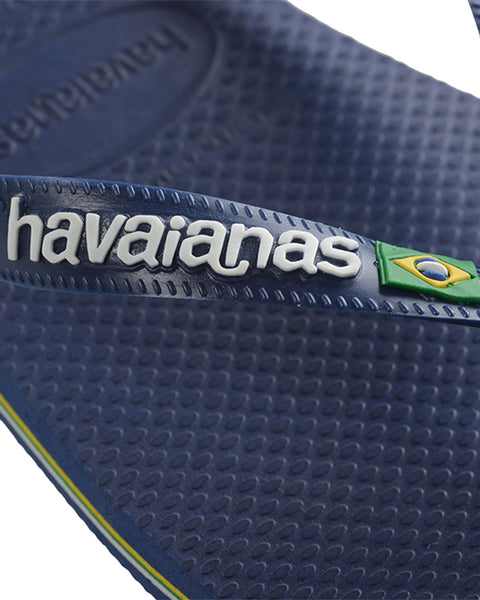 Sandalia Havaianas Logo Masculinas#color_547-azul-oscuro