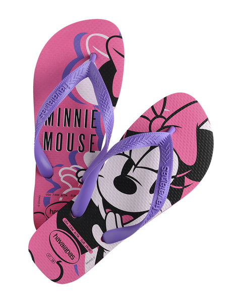 Sandalias Havaianas Femeninas Disney#color_301-rosa-oscuro