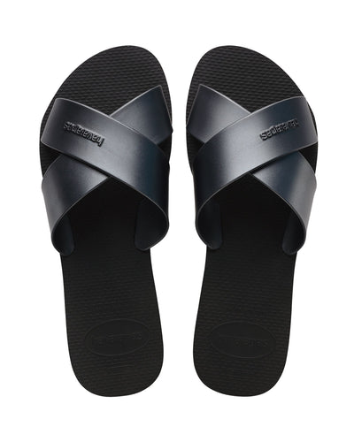 Sandalias Havaianas Femeninas Aqua#color_700-negro
