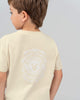 Camiseta manga corta con bolsillo frontal para niño#color_084-arena-jaspe