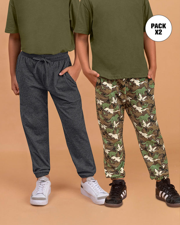 Paquete x 2 joggers infantiles