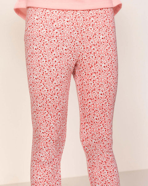 Paquete x 2 leggings para niña#color_984-rosa-estampado-azul