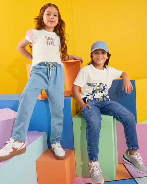 Camiseta x 2 para niña#color_s01-marfil-rosado