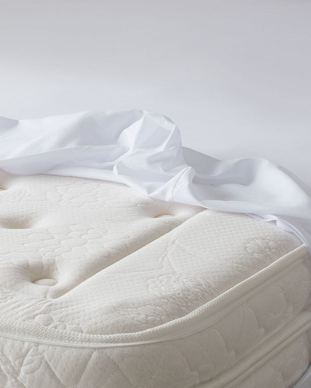 Protector de colchón cama doble con cierre La Mia Stanzza#color_000-blanco