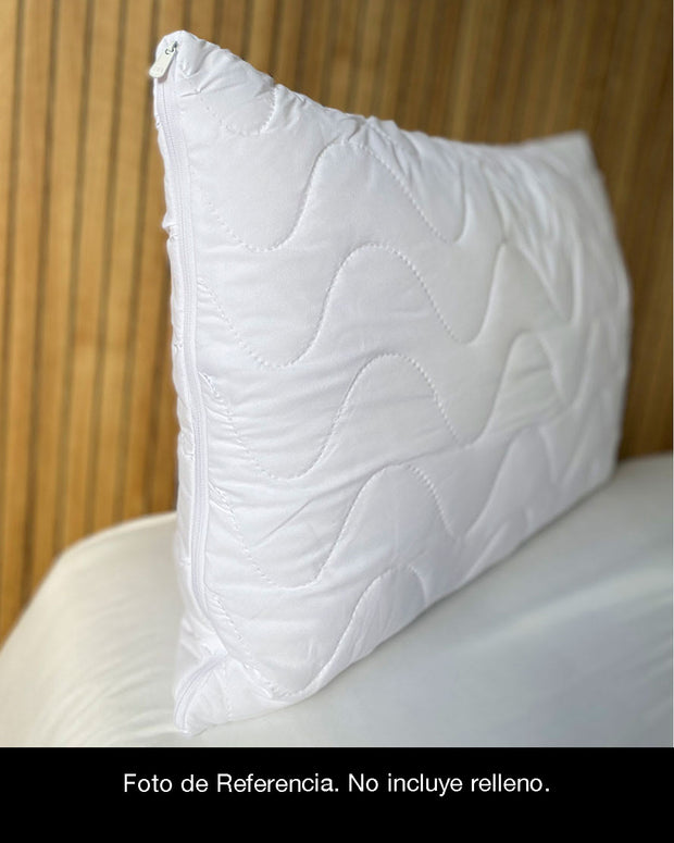Protector de almohada acolchado La Mia Stanzza#color_000-blanco