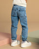 Pantalón tipo jogger con cordón para ajustar en cintura#color_141-indigo-claro