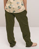 Pantalón largo con elástico en cintura para niño#color_603-verde-oscuro