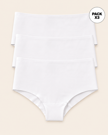 Paquete x 3 cacheteros invisibles tiro alto#color_000-blanco