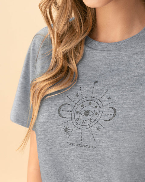Camiseta manga corta con estampado#color_755-gris