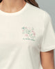 Camiseta en algodón manga corta con estampado localizado#color_178-marfil