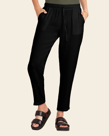 Pantalón exterior con resorte en cintura#color_700-negro