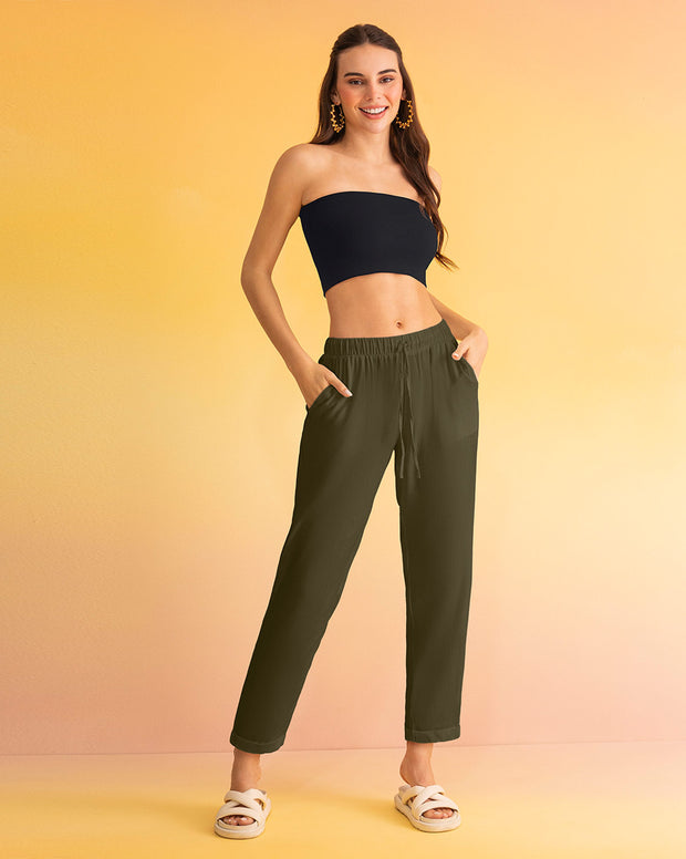 Pantalón exterior con resorte en cintura