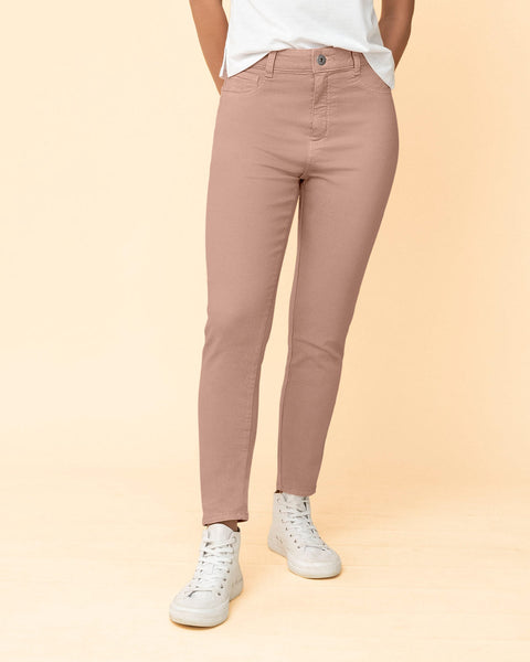 Jean skinny de silueta ajustada#color_422-lila-claro