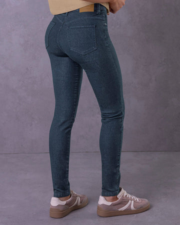 Jean skinny de silueta ajustada#color_c42-azul-oscuro
