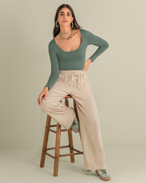 Body manga larga con broche ajustable#color_198-verdes