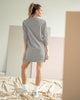 Vestido corto tipo buzo manga larga#color_071-gris