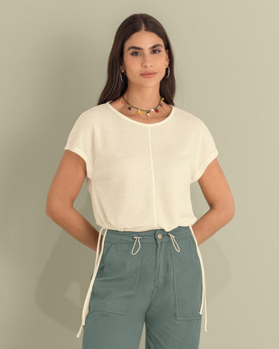 Camiseta manga corta silueta boxy#color_018-marfil