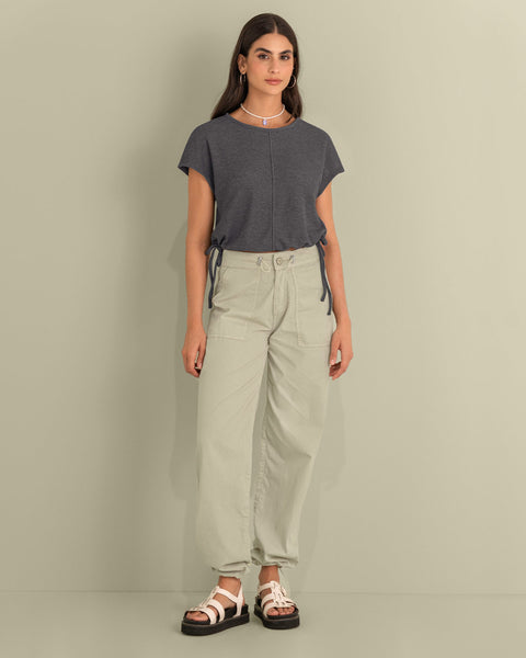 Camiseta manga corta silueta boxy#color_706-gris