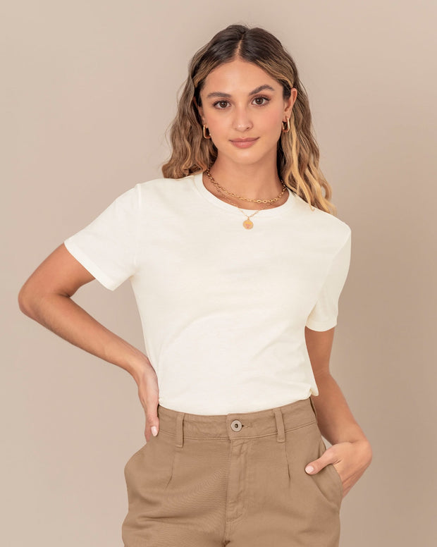 Camiseta manga corta básica