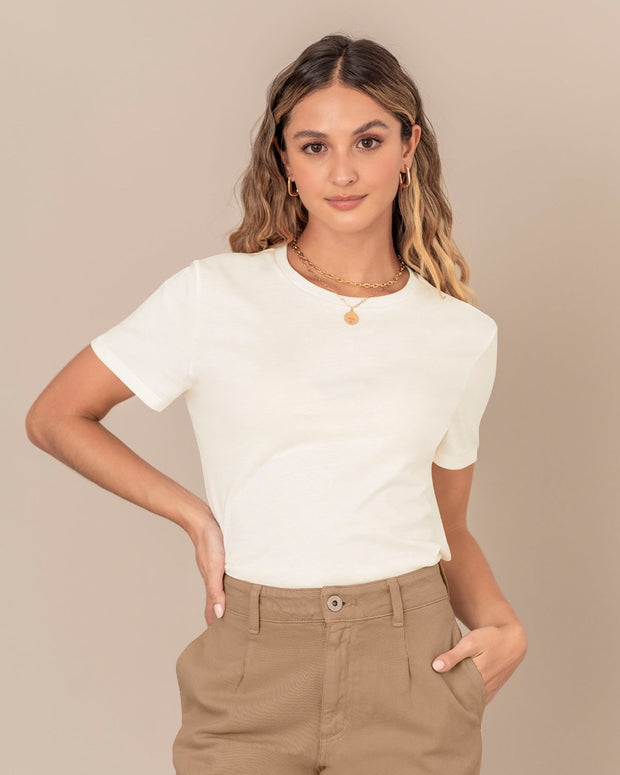 Camiseta manga corta básica