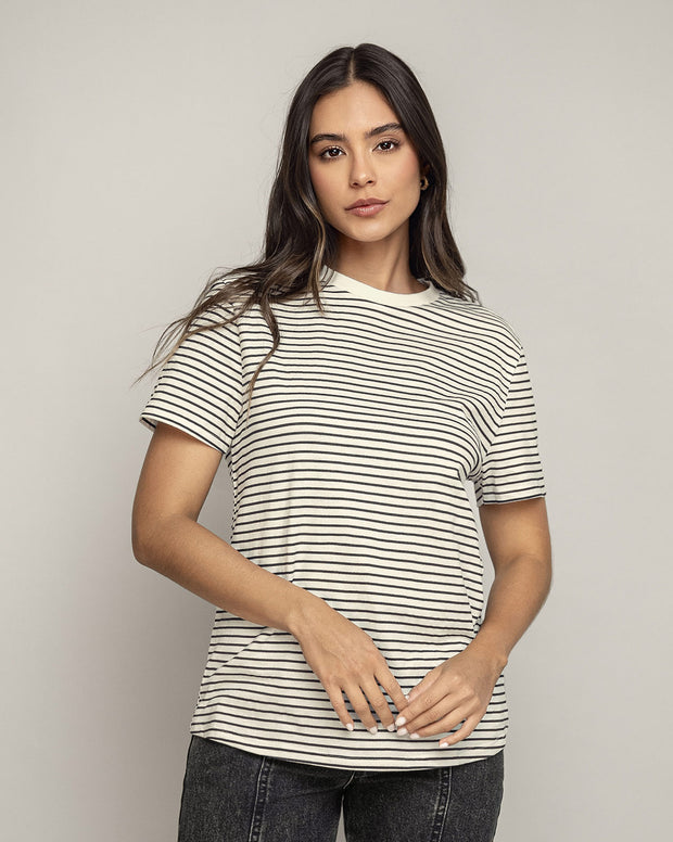 Camiseta manga corta básica