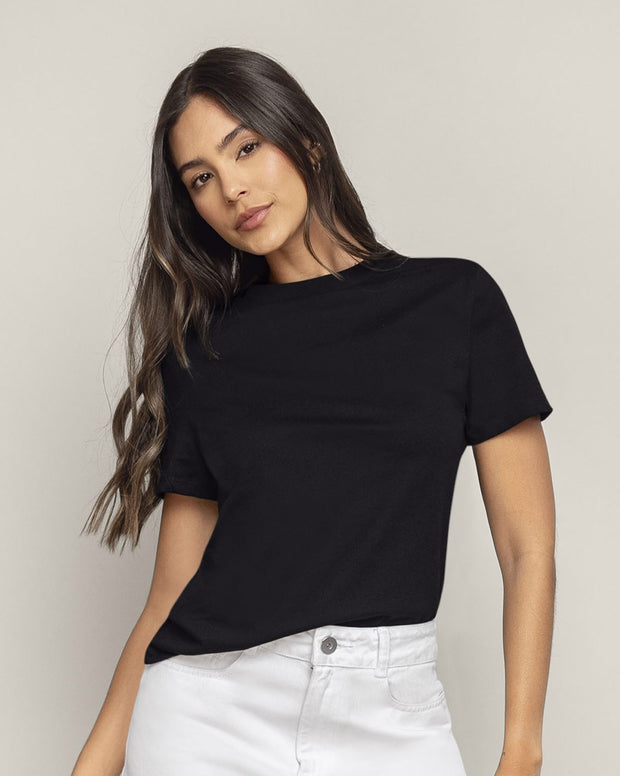 Camiseta manga corta básica