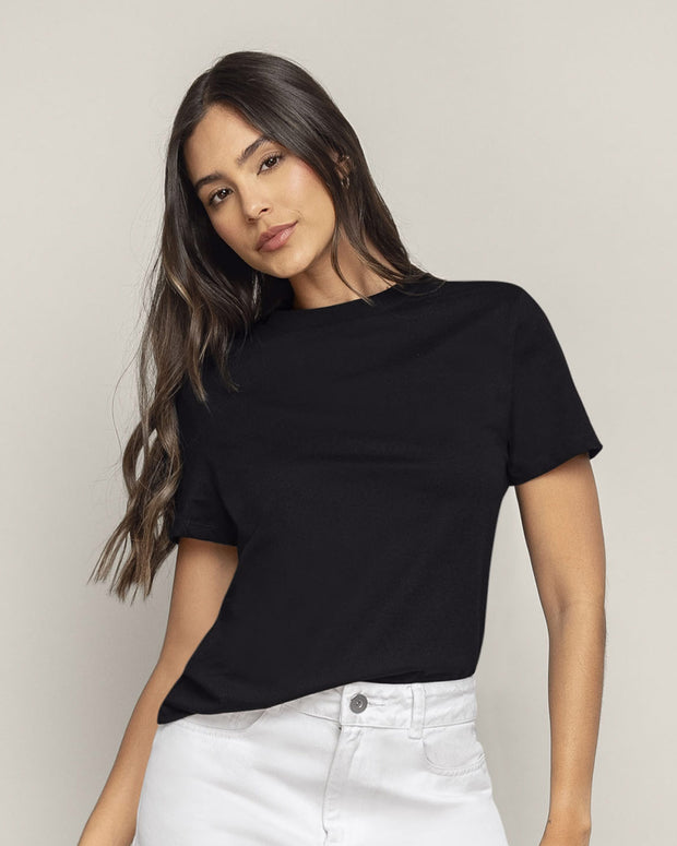 Camiseta manga corta básica