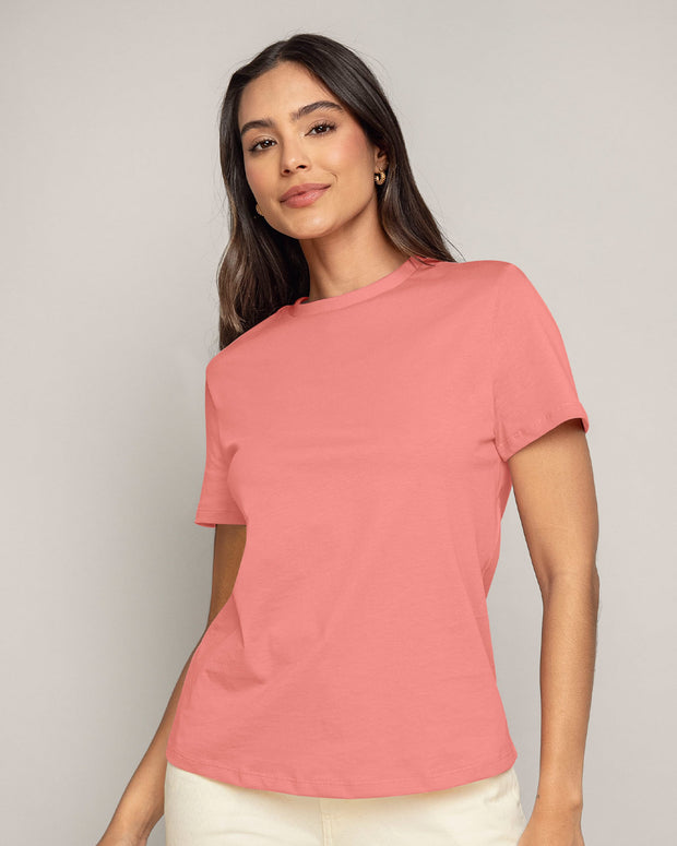 Camiseta manga corta básica