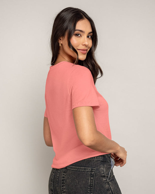 Camiseta manga corta básica