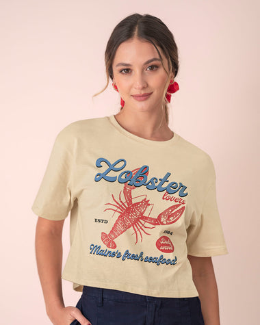 Camiseta manga corta silueta amplia#color_084-arena-claro