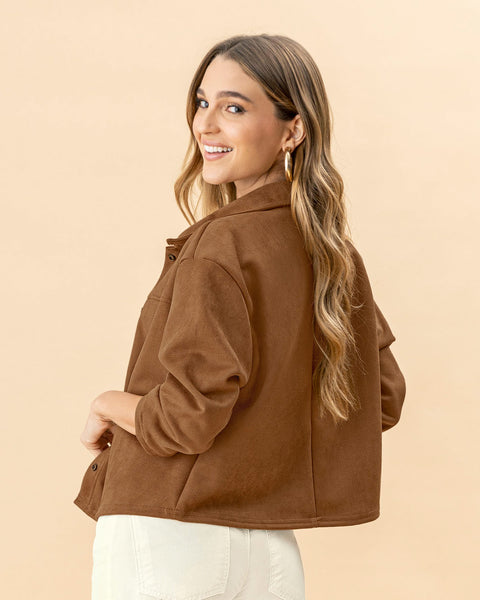 Chaqueta en tela tipo gamuza#color_640-cafe-med