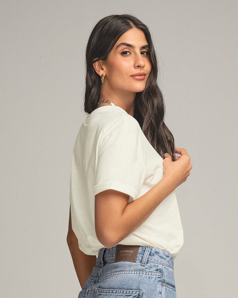 Camiseta manga corta con aplique bordado en frente#color_018-marfil