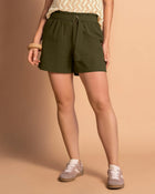 Short corto de silueta paper bag#color_c46-verde-militar