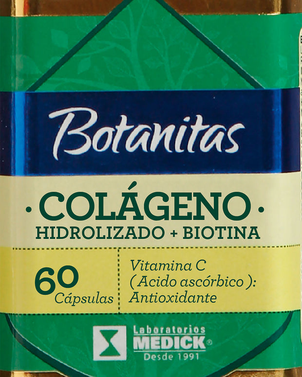 Colágeno Hidrolizado + Biotina x 60 Cápsulas#color_100-colageno-hidrolizado