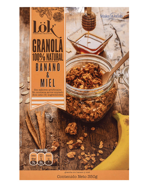 Granola de nibs de chocolate 350 gr#color_002-banano