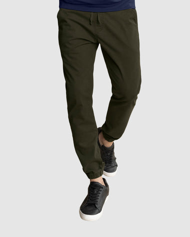 Jogger Londres pantalón de hombre#color_605-verde-militar