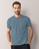 Camiseta manga corta con logo bordado en frente#color_502-azul-claro