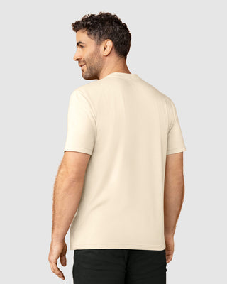 Camiseta manga corta con logo bordado en frente#color_c76-arena