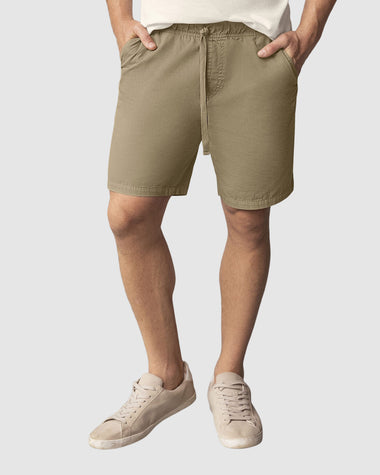 Bermuda para hombre cintura ajustable#color_381-caqui