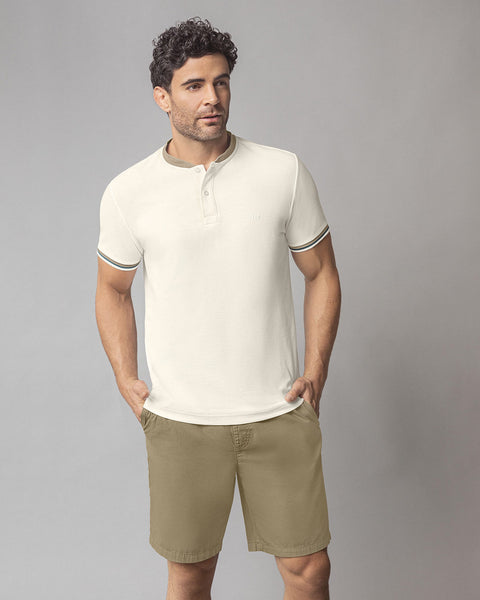 Bermuda para hombre cintura ajustable#color_381-caqui