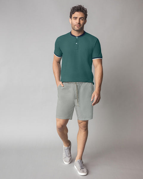 Bermuda para hombre cintura ajustable#color_731-gris-claro