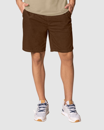 Bermuda para hombre cintura ajustable#color_835-cafes-oscuro