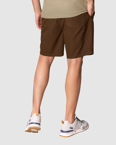 Bermuda para hombre cintura ajustable#color_835-cafes-oscuro
