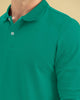 Camiseta tipo polo manga larga con bordado en frente#color_068-fondo-verde