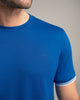 Camiseta cuello redondo manga corta#color_547-azul-rey