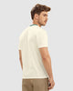 Camiseta manga corta con estampado frontal y cuello redondo#color_815-marfil