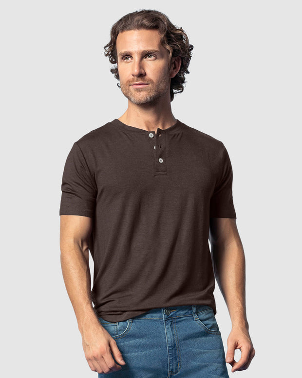 Camiseta con botones funcionales#color_897-cafe-oscuro