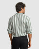 Camisa manga larga en algodón para hombre#color_146-rayas-blancas-y-gris