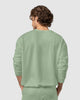 Buzo oversized con cuello redondo#color_600-verde-medio