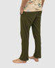 Pantalón recto con cordón ajustable en cintura#color_603-verde-oscuro